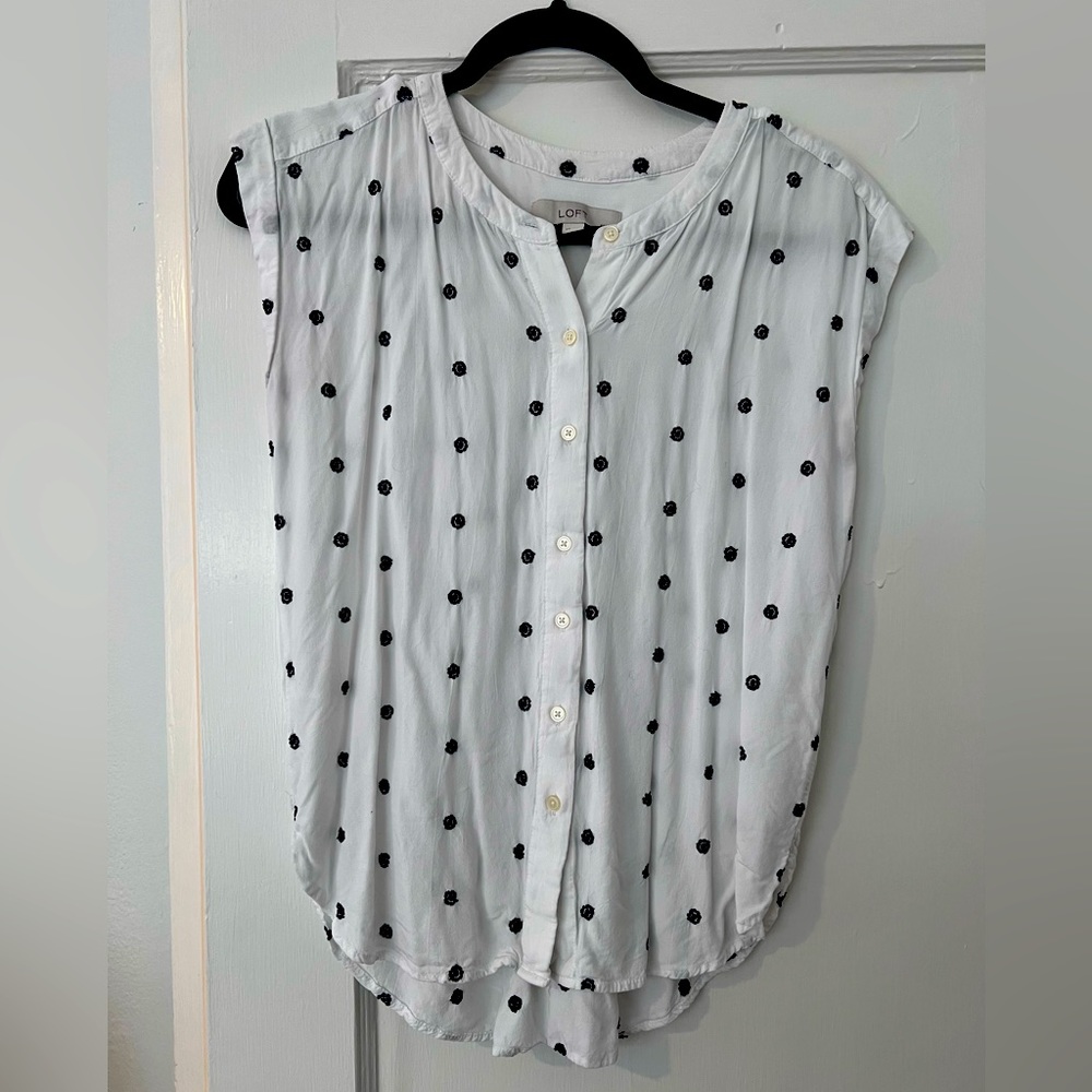Loft women’s petite S blouse